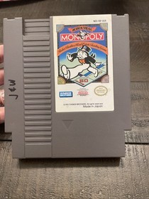 Monopoly -- NES Nintendo Authentic Original Game