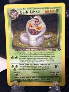 Dark Arbok 2/82 Team Rocket Holo - Picture 1 of 2