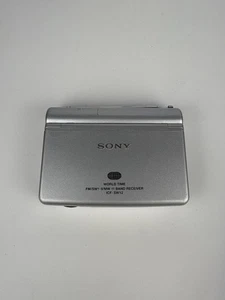 Receptor de banda Sony World Time ICF-SW12 FM/SN1-9 MW de colección - Imagen 1 de 8