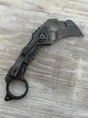 Quartermaster Knives, QTR-2 B.A. Baracas  Karambit Knife - Image 1 of 4