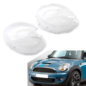2x Headlight Headlamp Clear Lens Cover Fit BMW MINI R56 2007-2015 2014 2013 - Picture 1 of 7