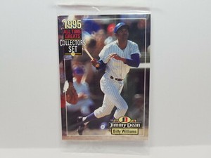 1995 Jimmy Dean All-Time Baseball Greats Billy Williams Chcago Cubs Pack - New!!