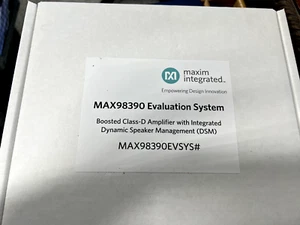 Maxim MAX98390 Eval System Boosted Class-D Amplifier with integrated DSM Dev Kit - Picture 1 of 5