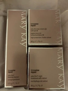 MARY KAY - TIMEWISE REPAIR - VOLU-FIRM Set. NEW. Cleanser, Day/Night - Picture 1 of 2