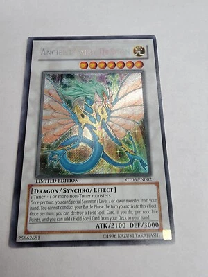 Yu-Gi-Oh TCG Ancient Fairy Dragon CT06-EN002 Limited Edition Light Play - Image 1 of 4