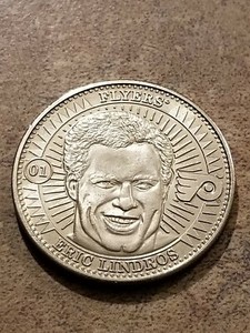 1997-98 Pinnacle Mint Coins Nickel Silver #1 Eric Lindros