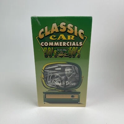 The Best Classic Car and TV Commercials 50s 60s Early Years VHS - Image 1 of 4
