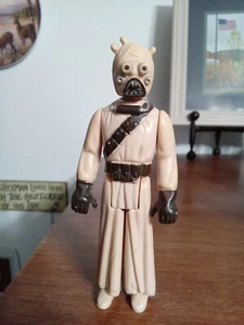 Vintage Star Wars 1977 Tusken Raider nur Figur SELTEN HOHLE WANGENRÖHREN *LESEN*! - Bild 1 von 18
