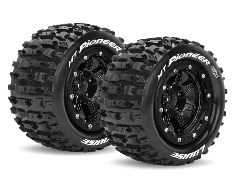 LOUISE MFT MT Maxx 2.8 Pioneer Reifen 1/10 auf Felge LOUT3329SB MAXX, Wide ... - Bild 1 von 1