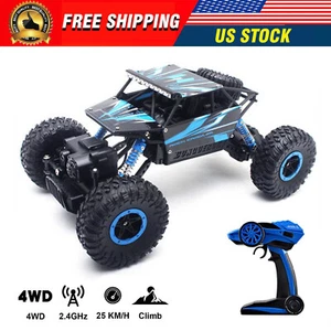 Coche de radiocontrol 4x4 escala 1:18 camioneta pickup sobre orugas camioneta RC 2.4G Rock Crawler - Imagen 1 de 10