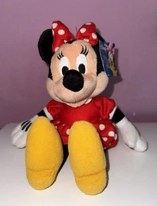Disney Authentisch Original Minnie Mouse Plüschtier Stofftier Spielzeug 10 Zoll Neu mit Etikett - Bild 1 von 8