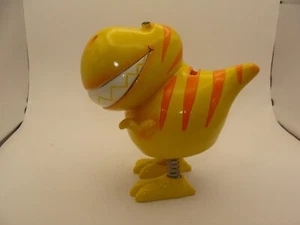 DINOSAUR BANK ~6.25”x6.25”~YELLOW ~ VGC ~ - Picture 1 of 6