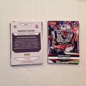 #915 Patrick Chung Oregon MVP 2016 / 2017 Patriots Super Bowl LI Champions card - Picture 1 of 1