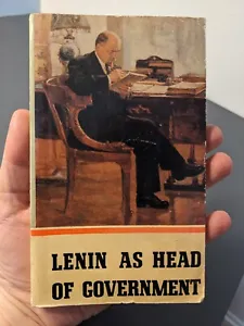 Lenin as Head of Government, by V. Drobizhev, Novosti Press Agency, circa 1970 - Picture 1 of 5