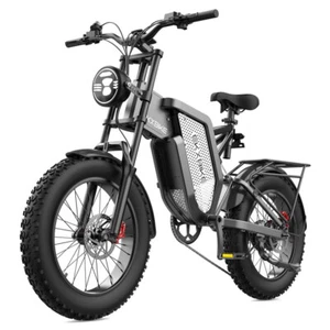 Electric Bike 2000W Electric Bicycle 48V 35AH 20" Fat Tire Mountain e bike Adult - Picture 1 of 8