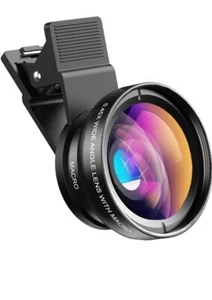 Apexel Universal Phone Cameras Lens Kit 0.45X Wide Angle Lens - Zdjęcie 1 z 5