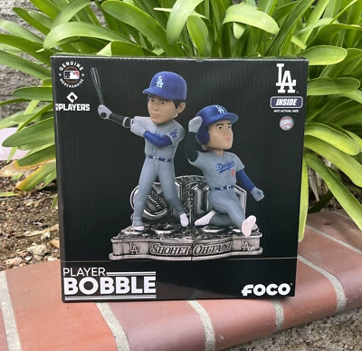 Shohei Ohtani - 2024 50 / 50 Club LA Dodgers PLATINUM CONNECTING Bobblehead - Image 1 of 3