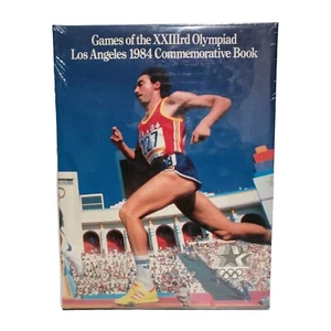 GAMES OF THE XXIIIrd OLYMPIAD LOS ANGELES 1984 COMMEMORATIVE BOOK NEW SEALED  - Imagen 1 de 2