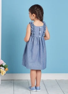 SIMPLICITY 9559 CHILDS DRESS TOP PANTS PURSE HEADBAND Sewing Pattern Sizes 3 - 8 - Picture 1 of 11