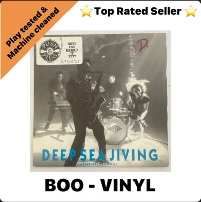 Deep Sea Jivers - Deep Sea Jiving / Raptures - 7” Vinyl Record EX / VG+ - Image 1 of 4
