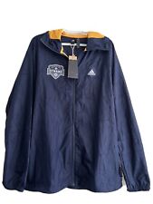 ADIDAS Houston Dynamo Windbreaker Primeblue MLS Jacket Size M GK1762