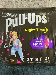 Disney Pixar TOY STORY Huggies Pull-Ups Night-Time Training Pants- Girls 2T-3T - Picture 1 of 1