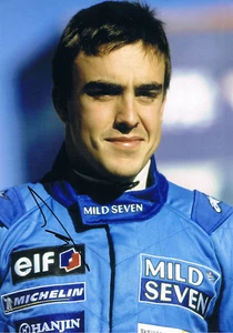 Fernando Alonso 1981- genuine autograph 8"x12" photo signed Formula One - Picture 1 of 1