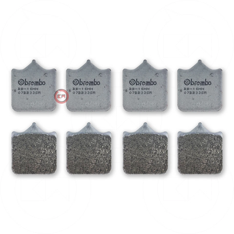 8 PASTIGLIE FRENO ANTERIORI BREMBO SINTERIZZATE BENELLI TORNADO TRE 1130 2013 Foto 1 de 4