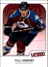 2009-10 Upper Deck Victory Colorado Avalanche Hockey Card #53 Paul Stastny