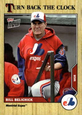 BILL BELICHICK 2023 Topps NOW BB1 Turn Back the Clock EXPOS NM-MT Baseb ID:92719 - Image 1 of 2