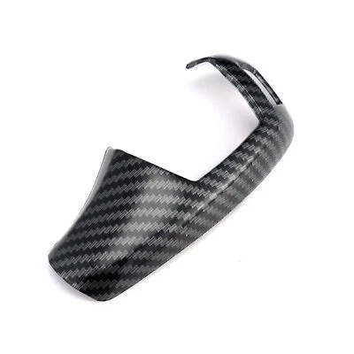 For BMW F30 X3 X4 1-7 Series Carbon Fiber Pattern Gear Shift Knob Cover Trim AB* Foto 1 de 4
