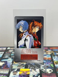 Evangelion Rei Asuka NM Phone card 1997 GAINAX Movic 50 110-016 - Picture 1 of 2