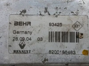 8200186483 oil cooler engine for RENAULT VEL SATIS 3.0 DCI 2002 176738 1131782 - Picture 1 of 19