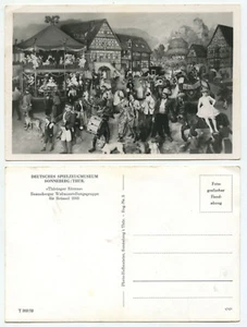 15389 - Thüringer Kirmes - Spielzeugmuseum Sonneberg - Echtfoto Handabzug - Bild 1 von 1