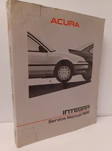1986 Acura Integra Factory Shop Repair Service Manual - Picture 1 of 7