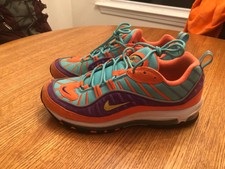 air max 98 orange purple teal