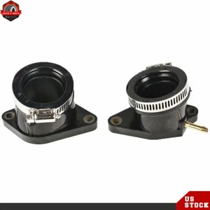 2X Carburetor Intake Manifold Boot L & R for 2001-2005 Yamaha Raptor 660 660R - Picture 1 of 5