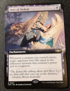 Jaws Of Defeat - Extended Art - TDC - MTG - EN - NM - 0067 - Picture 1 of 1