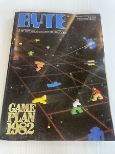 Vintage Byte Magazine December 1982 : Game Plan 1982