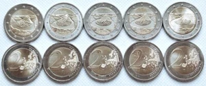 Germany 2 euro 2025 Saarland set ADFGJ (#10736) - Picture 1 of 1