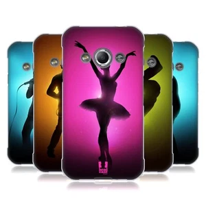 FUNDA HEAD CASE DESIGNS CON DIBUJO DE SILUETA INTÉRPRETES DE GEL SUAVE PARA TELÉFONOS SAMSUNG 4 - Imagen 1 de 12