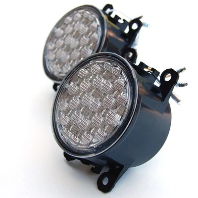 Set BLUETECH Tagfahrlichter rund Ø 90 mm inkl.Dimmfunktion mit R-87 /Universal/ - Bild 1 von 4