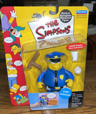 NEW Playmates The Simpsons CHIEF WIGGUM Figure World of Springfield WOS 2000
