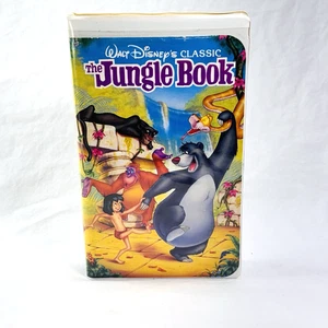 The Jungle Book (VHS, 1991 Clamshell) Walt Disney  Black Diamond The Classics  - Picture 1 of 7