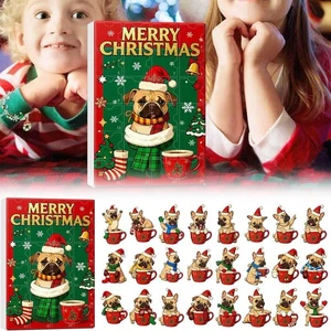 Puppy Pet Blind Box Merry Christmas, 2025 Golden Retriever Advent Calendar - Picture 1 of 19