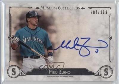 Colección Museo Topps 2014 archivo automático 287/399 Mike Zunino #AA-MZ automático v5x Foto 1 de 3