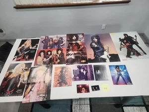 Vintage 1980er Motley Crue Promo Poster & Foto Lot Vince Neil, Tommy Lee... - Bild 1 von 9