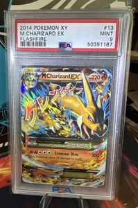 M Charizard EX 13/106 PSA 9 Mint Holo Flashfire 2014 Pokemon Card 🔥🔥 - Picture 1 of 2