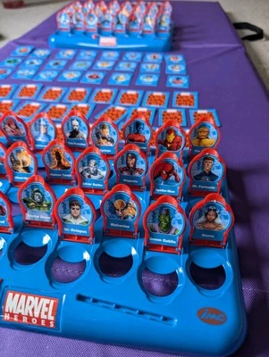 IMC TOYS Marvel Hereos - Which hero is it Guess who collectable rare board game - Image 1 of 4