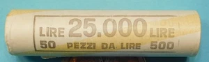 Rollo Original 1991 Italia 500 Liras Altamente Detallado - Estado UNC (50 MONEDAS) - Imagen 1 de 3